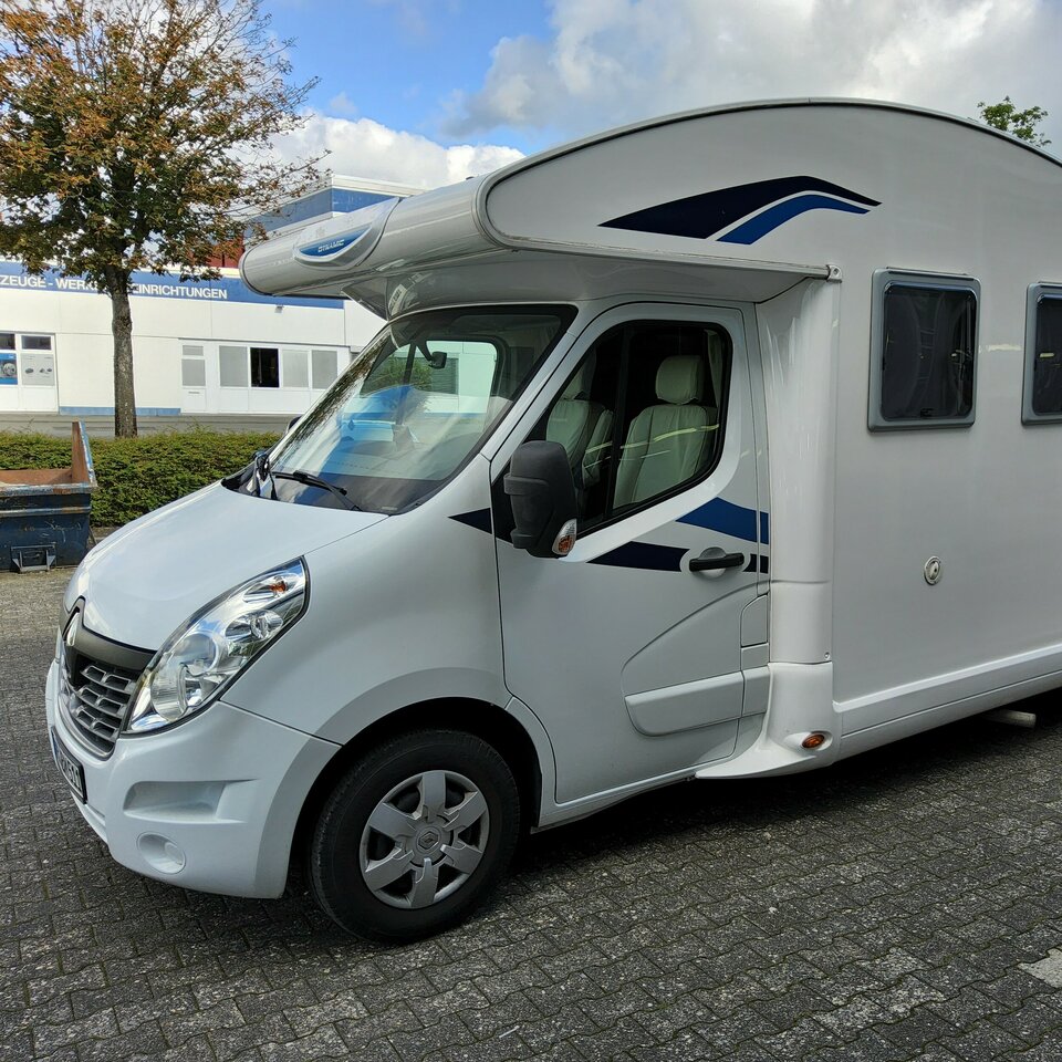 Wohnmobil Detail weiss